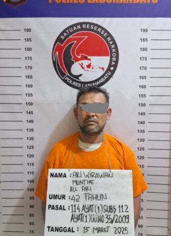  Polres Labuhanbatu Kembali Ciduk Pengedar Sabu Rantau Selatan