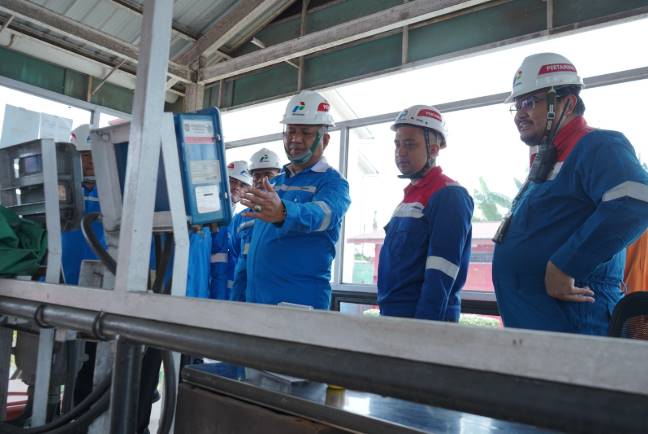  Wabup Asahan Tinjau Kesiapan Pasokan BBM di Terminal Fuel Kisaran Jelang Arus Mudik Idul Fitri 1446 H
