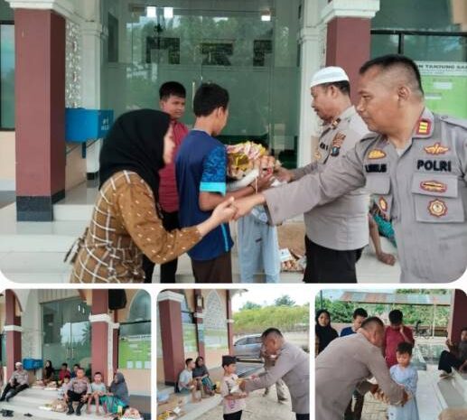  Polsek Talun Kenas Gelar Bakti Sosial dan Santuni Anak Yatim