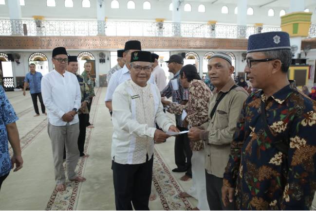  Baznas Kabupaten Asahan Salurkan Dana ZIS Kepada Fakir Miskin