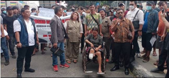  Bawa Korban Malpraktek ke Polda Sumut, RS Mitra Sejati Dipolisikan