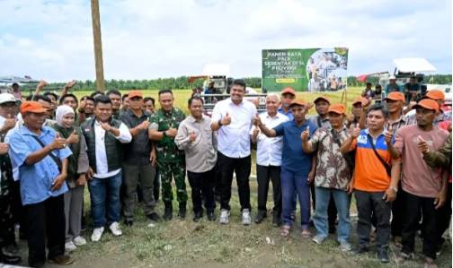  Wujudkan Tanam Padi Tiga Kali Setahun, Gubernur Bobby Nasution Minta Bantuan ke Presiden Untuk Perbaikan Tanggul