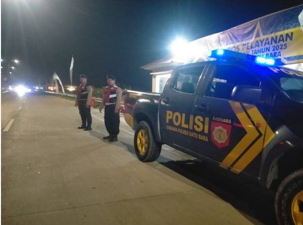  Polres Batubara Gelar Patroli Mobile Ciptakan Situasi Aman dan Kondusif