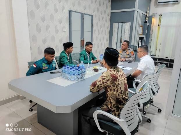 Mahasiswa Ikatan Pelajar Alwasliyah Audiensi dengan Kapolres Batubara, Bahas Program Kegiatan Positif