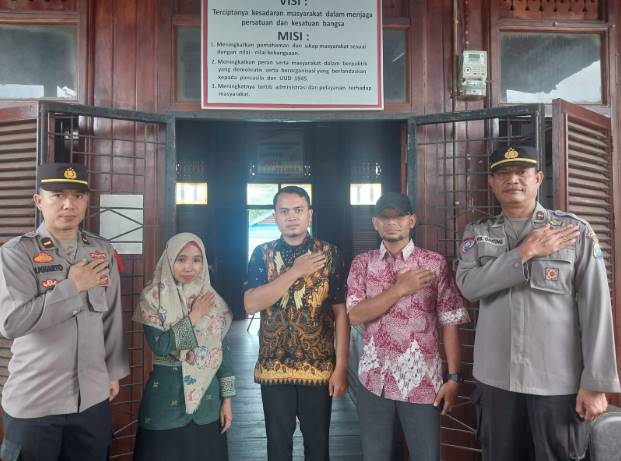  Polres Batu Bara Beri Imbauan Kepada Pegawai Kesbang Pol Untuk Waspada Berita Hoax