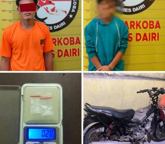  Disebut Terima Setoran Bandar Narkoba, Sat Narkoba Polres Dairi Ringkus Pengedar di Tigalingga