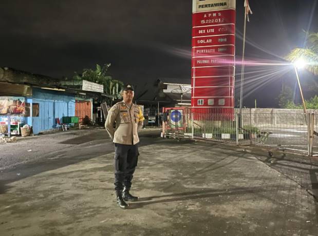  Polsek Sukaramai Intensifkan KRYD/Patroli Blue Light di Wilayah Hukumnya