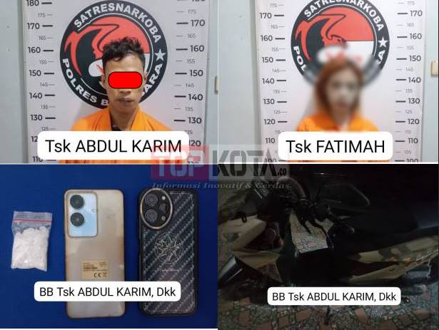  Polres Batubara Berhasil Amankan 10 Gram Sabu dan 2 Tersangka