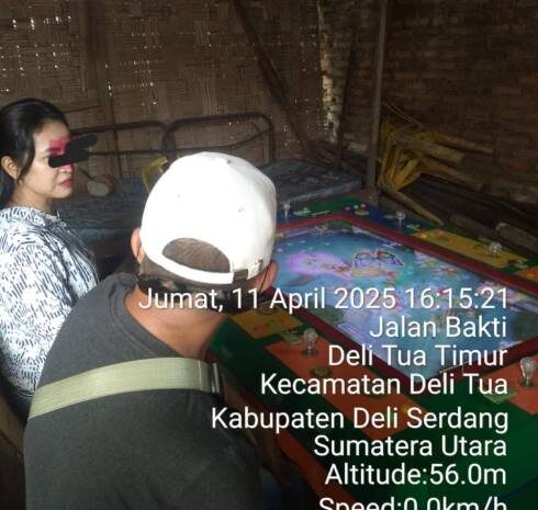  Aktivitas Perjudian Merajalela di Sejumlah Warung di Delitua