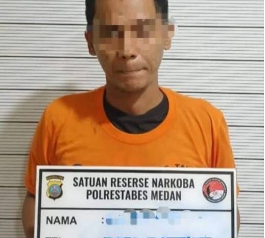  Polrestabes Medan Ringkus Pengedar Narkoba Jalan Mantri