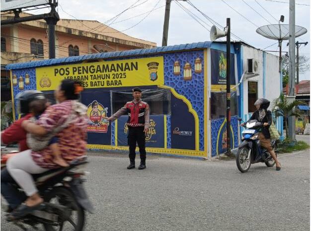  Kegiatan Preventif Sat Samapta Polres Batubara : Strong Point Pagi Untuk Cegah Kemacetan dan Pelanggaran