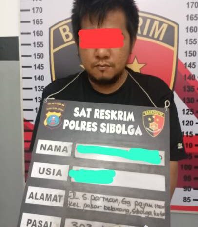  Polres Sibolga Amankan Seorang Pria Terkait Perjudian Jenis Sydney