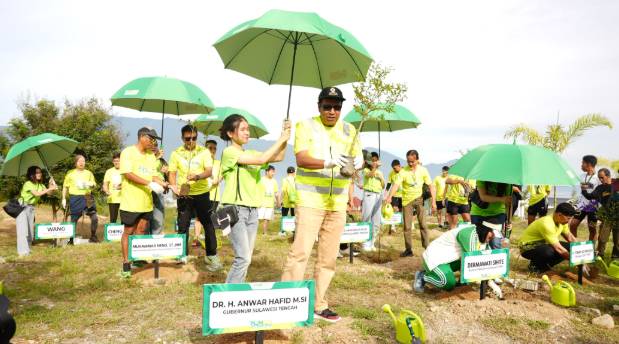  Peringati Hari Bumi, IMIP Gelar Run for Green di Kota Palu