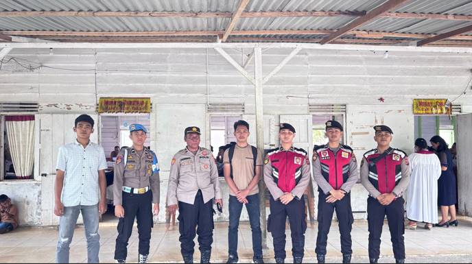  Polres Palas Amankan Ibadah Paskah, Pastikan Situasi Aman dan Kondusif