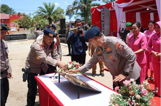  Kapolda Sumut Resmikan Masjid Hubbul Waton di Batalyon C Pelopor Brimob