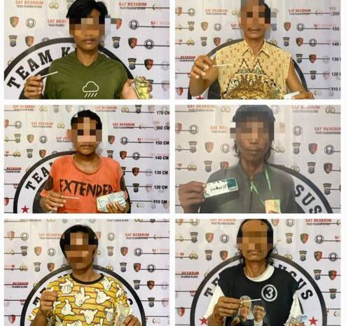  10 Jukir Liar di Medan Marelan Diamankan, 5 Positif Narkoba