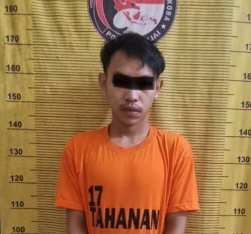  Polres Binjai Tangkap Pemuda Jualan Narkoba