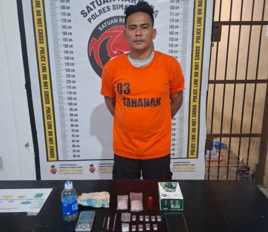  Kasat Narkoba Polres Simalungun Bongkar Jaringan Bandar Sabu 2,92 Gram di Hatonduhan