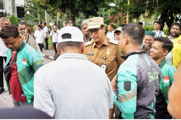  Dapat Perhatian Wali Kota, Pengemudi Ojol di Medan Merasa Aman