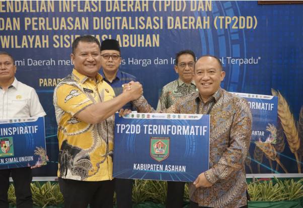  Wabup Asahan Hadiri High Level Meeting Tim Pengendalian Inflasi Daerah dan Tim TP2DD