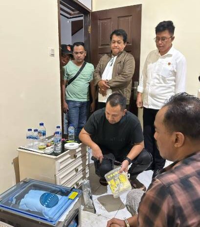  Polda Sumut Bongkar 72 Kg Sabu di Gudang Rumah dan Mobil, Komunikasi Via Aplikasi Zangi