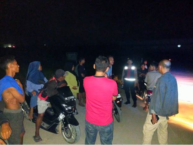  Polsek Indrapura Patroli Malam Cegah Balap Liar dan Begal