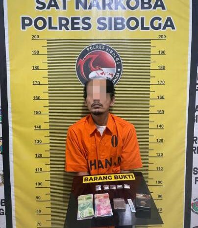  Tim Opsnal Satres Narkoba Polres Sibolga Tangkap Residivis 