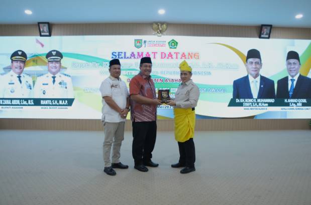  Kunjungan Wamen Agama RI Melakukan Pembinaan Kepada ASN di Kemenag Asahan