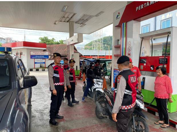  Sat Samapta Polres Sibolga Patroli Kota Presisi Cegah Aksi Premanisme