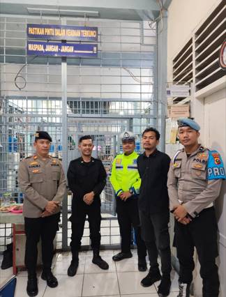  Polres Palas Patroli Blue Light Gabungan Piket Fungsi dan Polsek jajaran