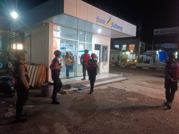  Cegah Aksi Premanisme, Polres Morowali Gencarkan Patroli Malam Hari