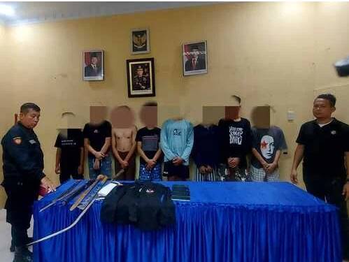  Polisi Tangkap 9 Pelaku Tawuran, Seorang Korban Tewas