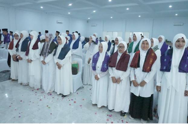  50 Jemaah Calon Haji Anggota KORPRI Kabupaten Asahan di Upah – Upah