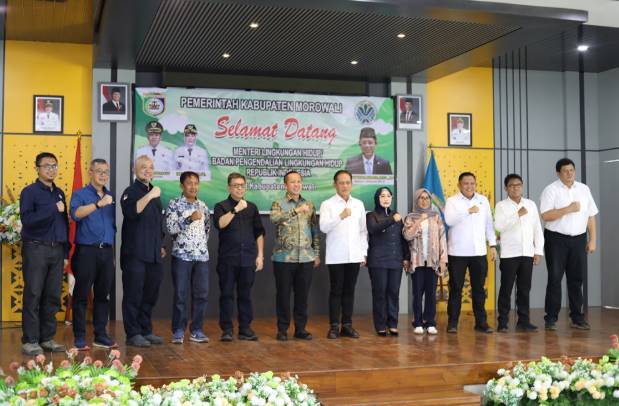  Pemkab Morowali Gelar Jamuan Makan Siang Sambut Kunjungan Menteri Lingkungan Hidup