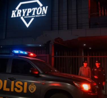  Diduga Razia Bocor, Pengunjung Krypton Banyak Kabur Keluar Dari Dalam