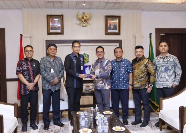  Rico Waas Ajak PT Penjaminan Jamkrindo Syariah Kerja Sama Majukan UMKM