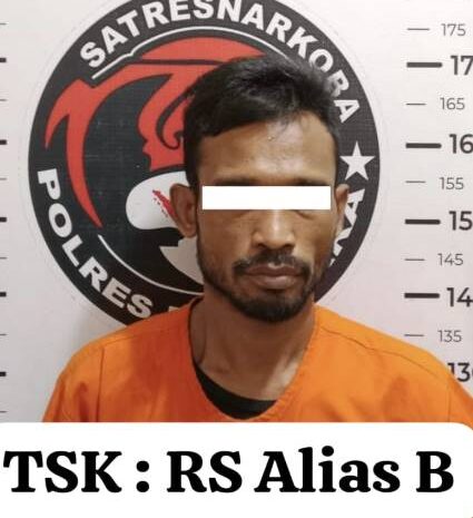  Simpan Sabu, Pria Desa Aras Diringkus Polres Batubara