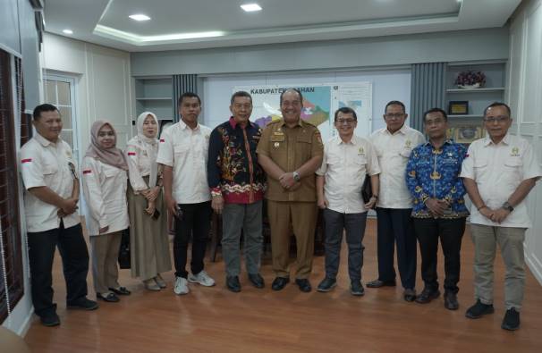  Bupati Asahan Terima Kunjungan Rektor UNA