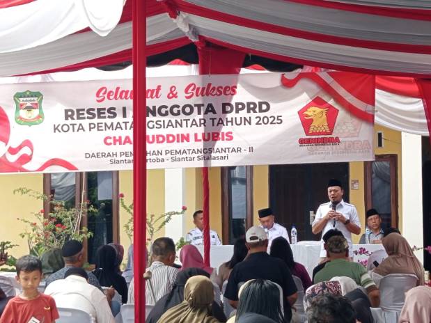  Anggota DPRD Chairuddin Lubis Gelar Reses Serap Aspirasi di Dapilnya