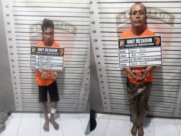  Komplotan Bongkar Rumah di Medan Johor Tumbang Ditembak Polisi