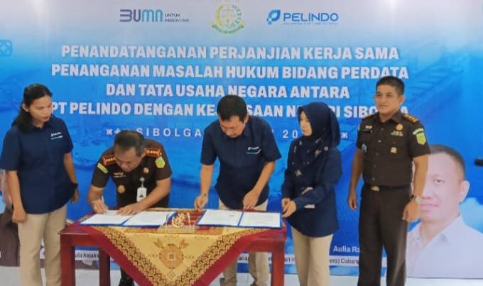  Pelindo dan Kejaksaan Negeri Sibolga Lakukan Kerja Sama Penanganan Masalah Hukum Bidang Perdata Dan Tata Usaha Negara