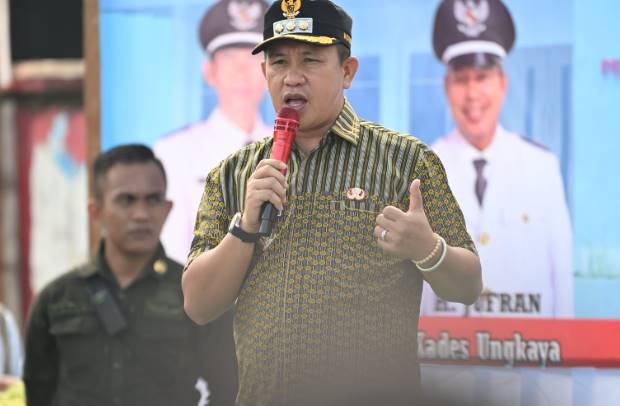  Perdana di Morowali, Bupati Iksan Pimpin Apel Umum Bersama ASN dan Aparatur Desa di Wita Ponda