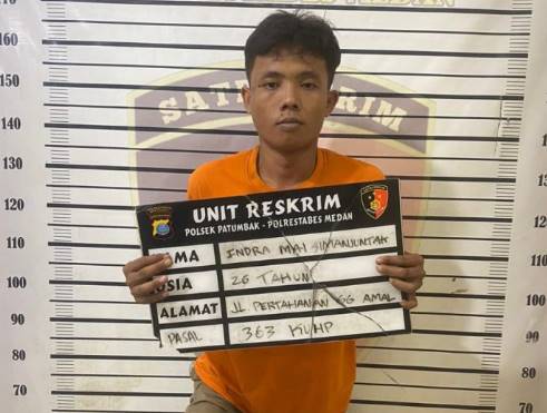  Polsek Patumbak Tembak Residivis Pencuri Sepeda Motor
