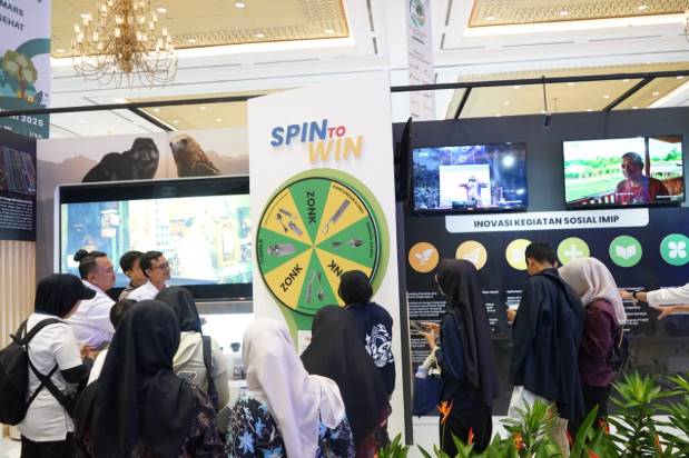  Booth IMIP Ramai Dikunjungi, Edukasi Industri dan Lingkungan Menarik Minat Pengunjung Expo HLH 2025