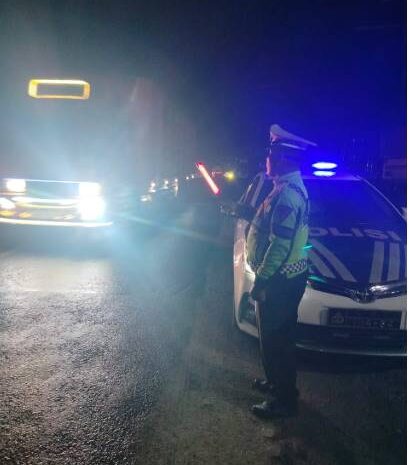  Patroli Blue Light Polres Batubara Tingkatkan Keamanan dan Kamseltibcarlantas di Wilayah Hukum