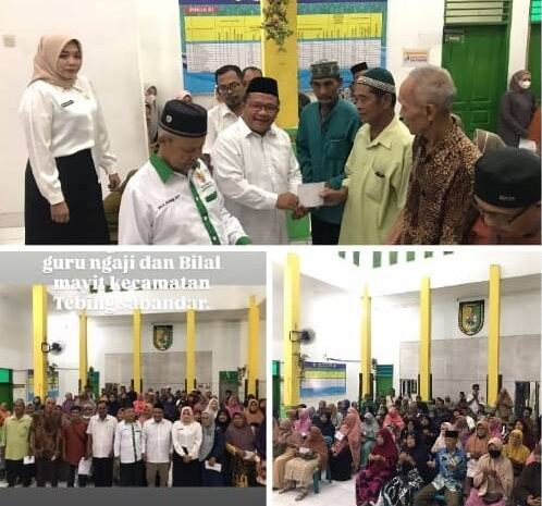  ASN Sergai Salurkan Zakat Profesi untuk Guru Mengaji dan Bilal Mayit