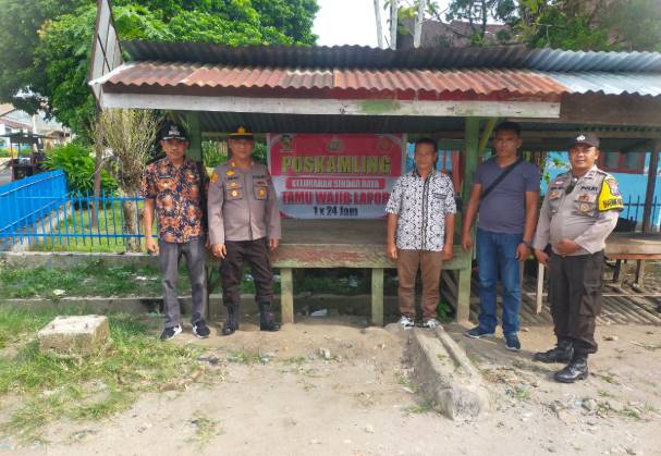  Polsek Raya Kahean Perkuat Satkamling Lawan Premanisme