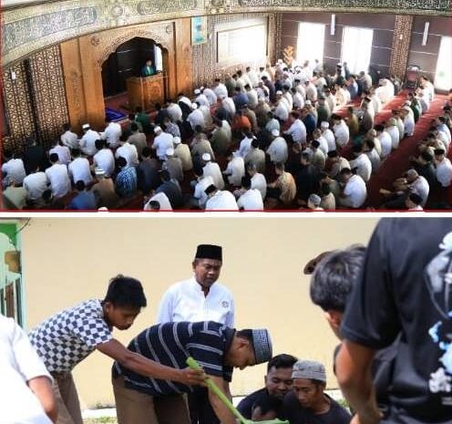  Bupati Sergai dan Forkopimda Laksanakan Shalat Idul Adha, 126 Hewan Kurban Disembelih