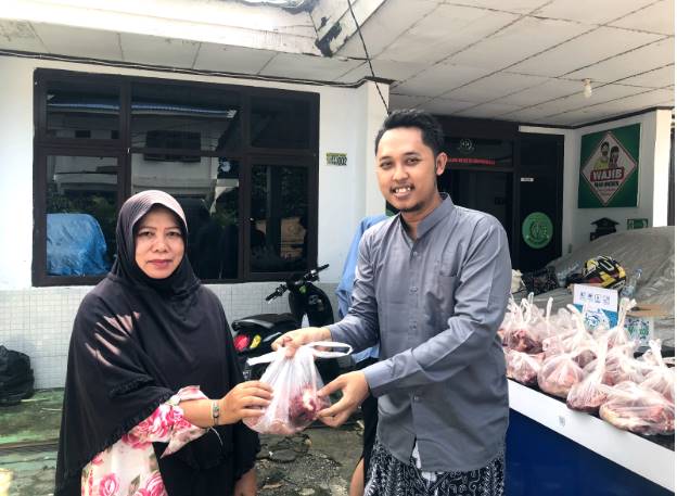  Hari Raya Idul Adha, Kejaksaan Negeri Morowali Potong 7 Ekor Sapi