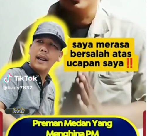  Erdianto Hutabarat Mengaku Salah dan Meminta Pemilik Akun Menghapus Videonya